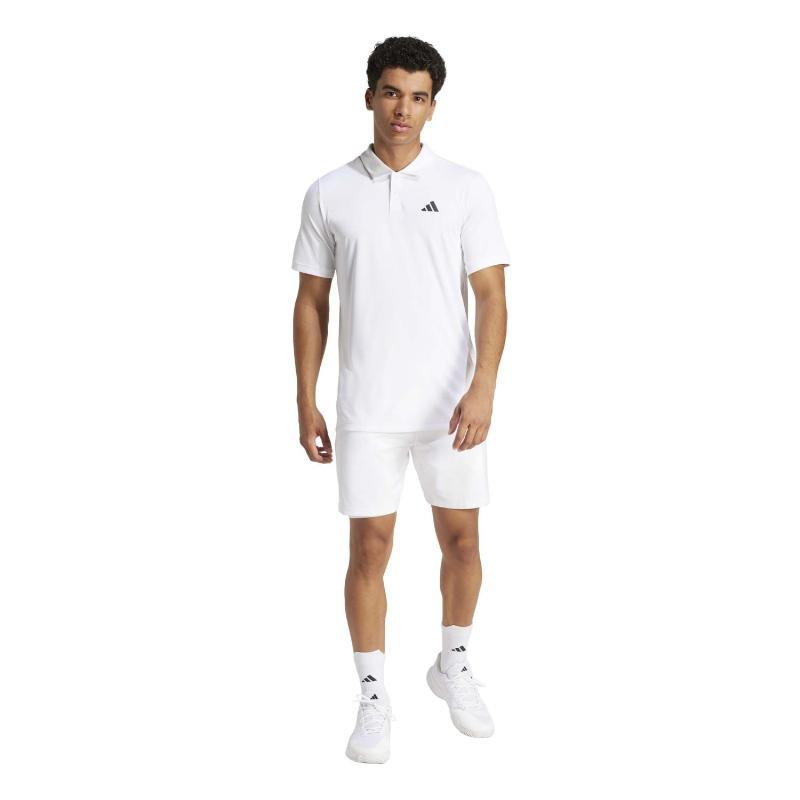 Polo Adidas Club Blanco Negro