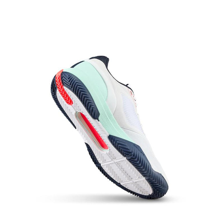 Zapatillas de Padel Wilson Rush Pro 5 Clay Blanco Aguamarina