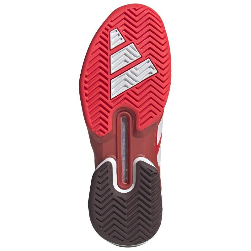 Zapatillas de Padel Adidas Adizero Ubersonic 5 Rojo Blanco