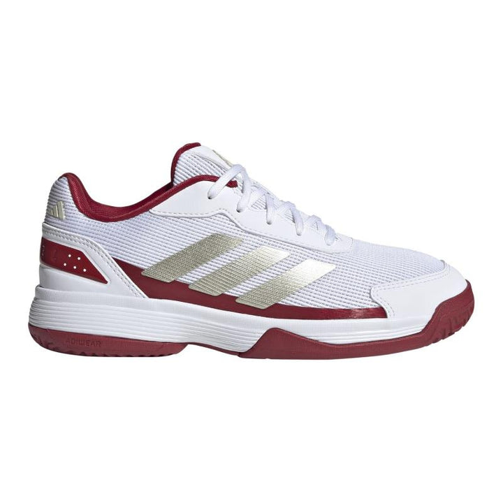 Zapatillas de Padel Adidas Crazyquick Padel Blanco Rojo Junior