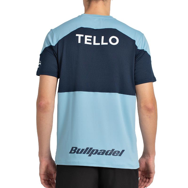 Camiseta Bullpadel Juan Tello 25I Verde Azulado