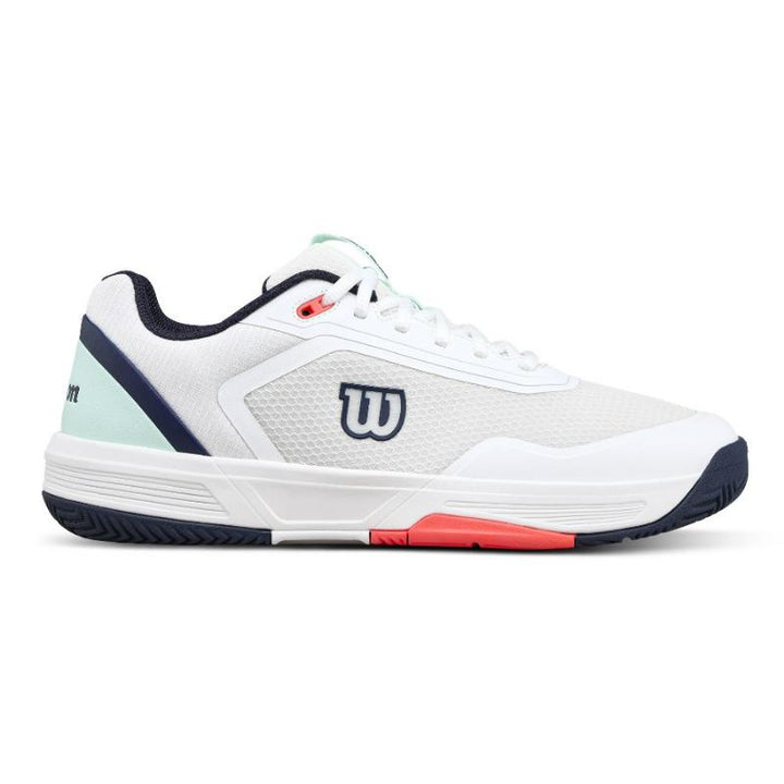 Zapatillas de Padel Wilson Courtglide Blanco Azul Marino