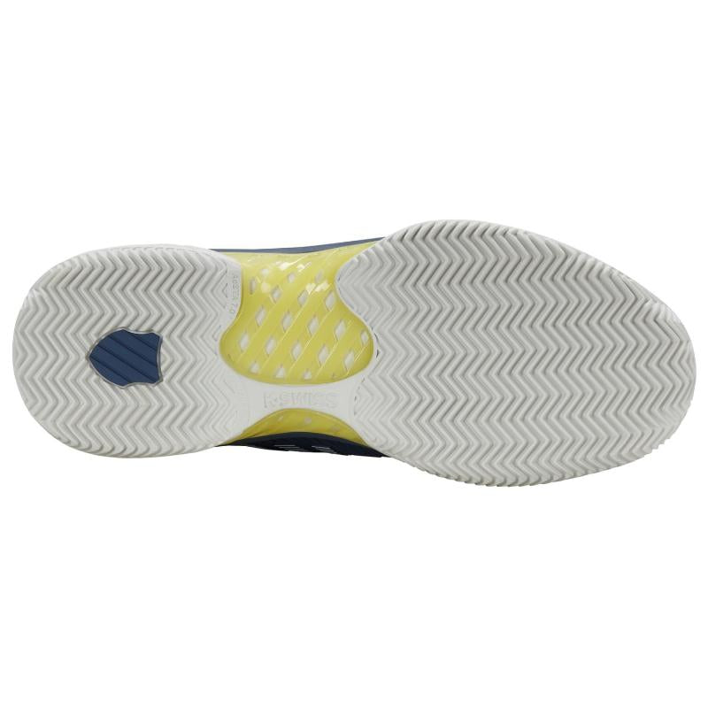 Zapatillas de Padel Kswiss Hypercourt Express 2 HB Clay Azul Indigo Blanco
