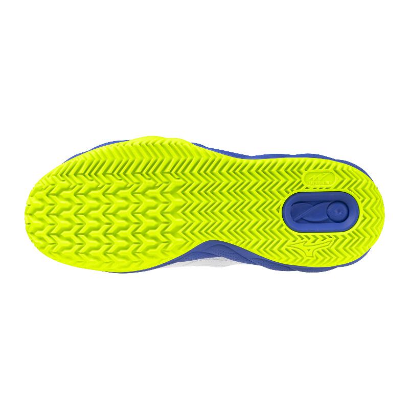 Zapatillas de Padel Mizuno Wave Enforce Court Clay Blanco Azul