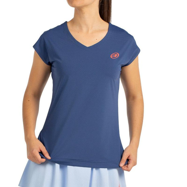 Camiseta Bullpadel Covelo Azul Sombra