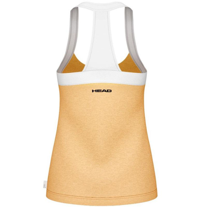 Camiseta Head Play Tech Amarillo Mujer