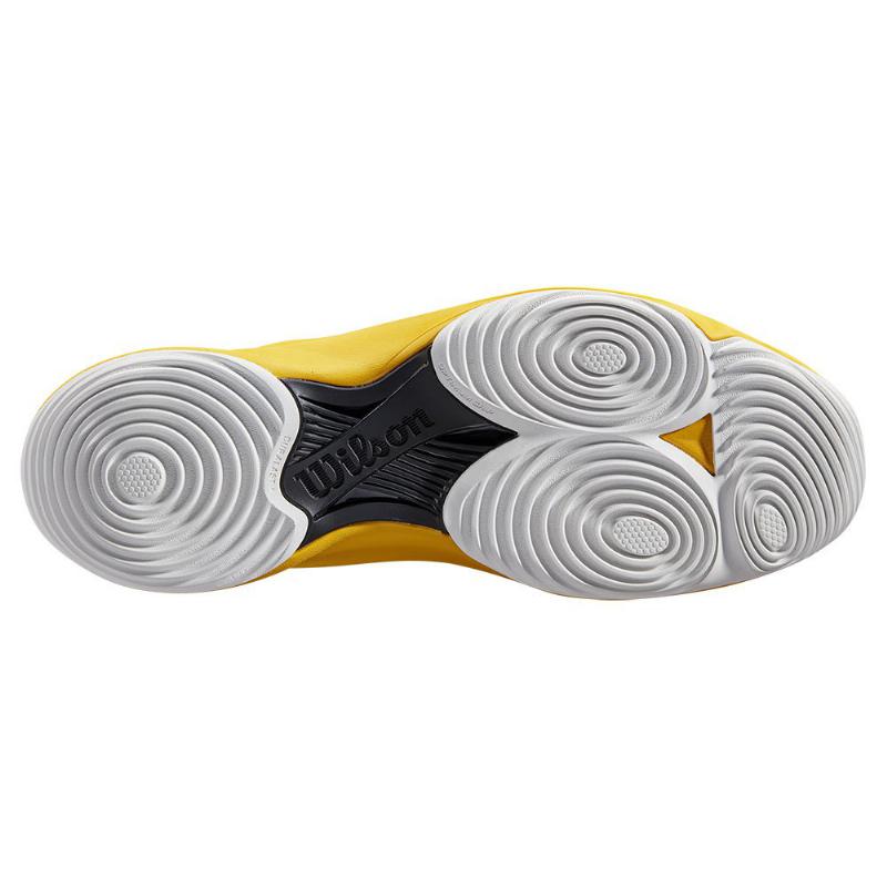 Zapatillas de Pádel de Pádel Wilson Hurakn Pro Blanco Oro Coral