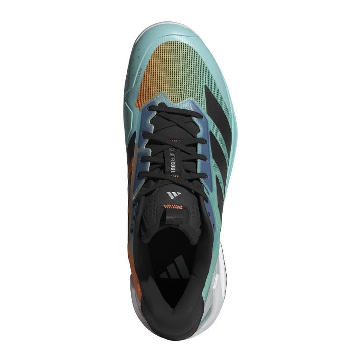 Zapatillas de Padel Adidas Adizero Ubersonic 5 Azul Naranja