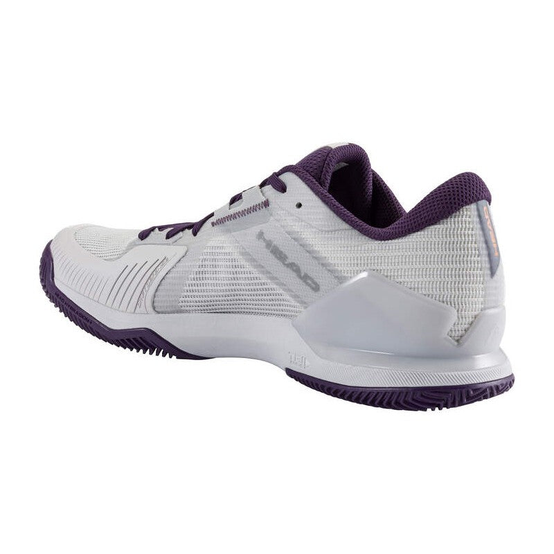 Zapatillas de Padel Head Sprint Pro 4.0 Clay Blanco Plata