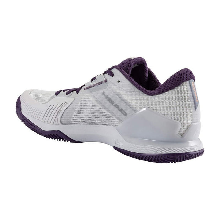 Zapatillas de Padel Head Sprint Pro 4.0 Clay Blanco Plata