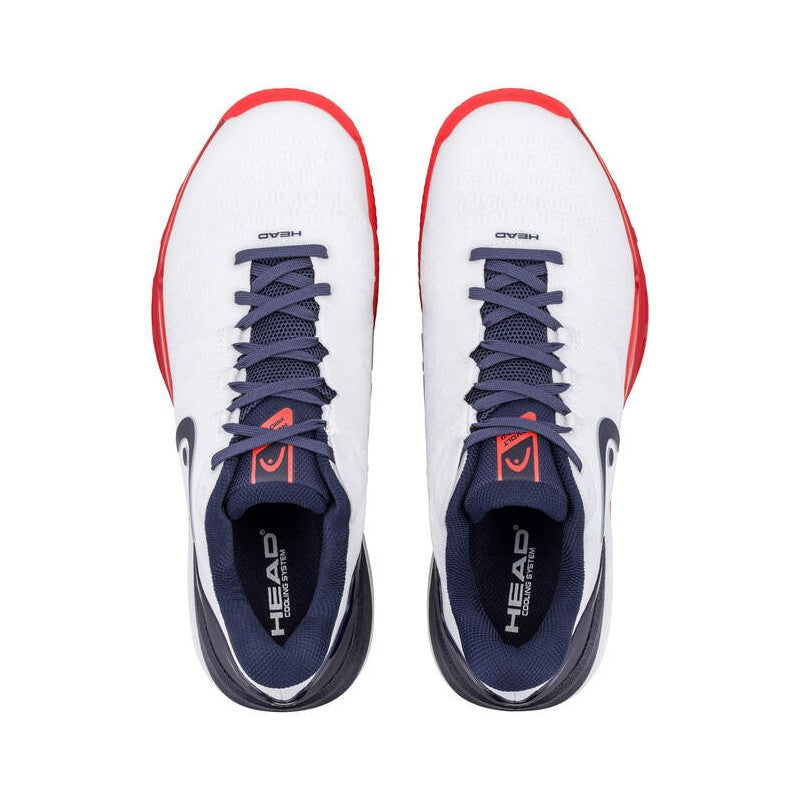 Zapatillas de Padel Head Revolt Pro 5.0 Clay Blanco Marino