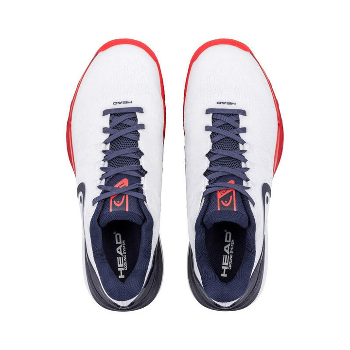 Zapatillas de Padel Head Revolt Pro 5.0 Clay Blanco Marino