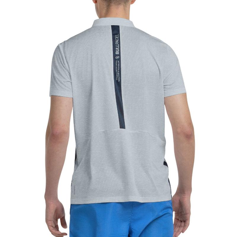 Polo Bullpadel Balto Gris Medio Vigore