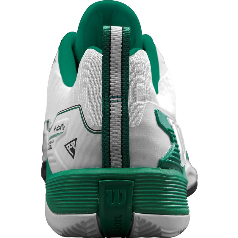 Zapatillas de Padel Wilson Rush Pro 4.5 Clay Blanco Verde Negro