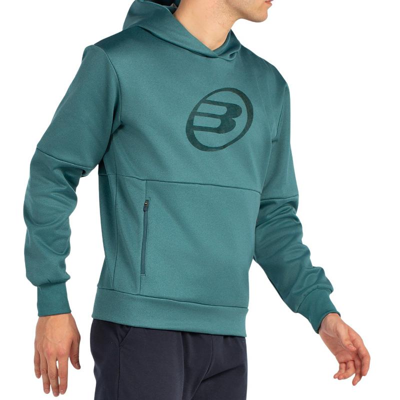 Sudadera Bullpadel Boyal Verde Oscuro Vigore