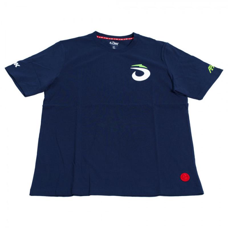 Camiseta Lok A1 Padel Glacier Azul Marino Mujer