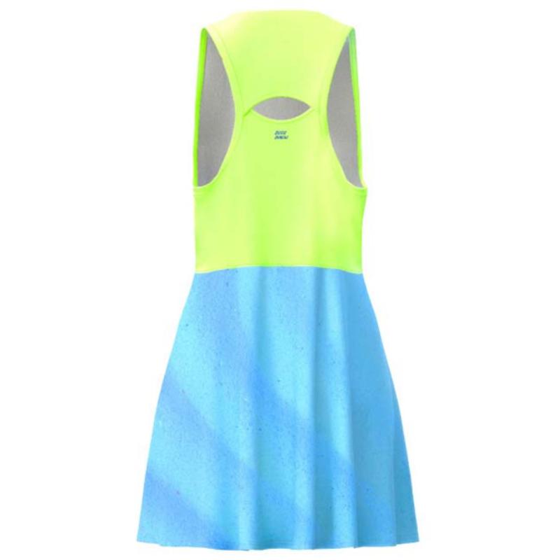 Vestido Bidi Badu Beach Spirit 2In1 Amarillo Neon Aqua