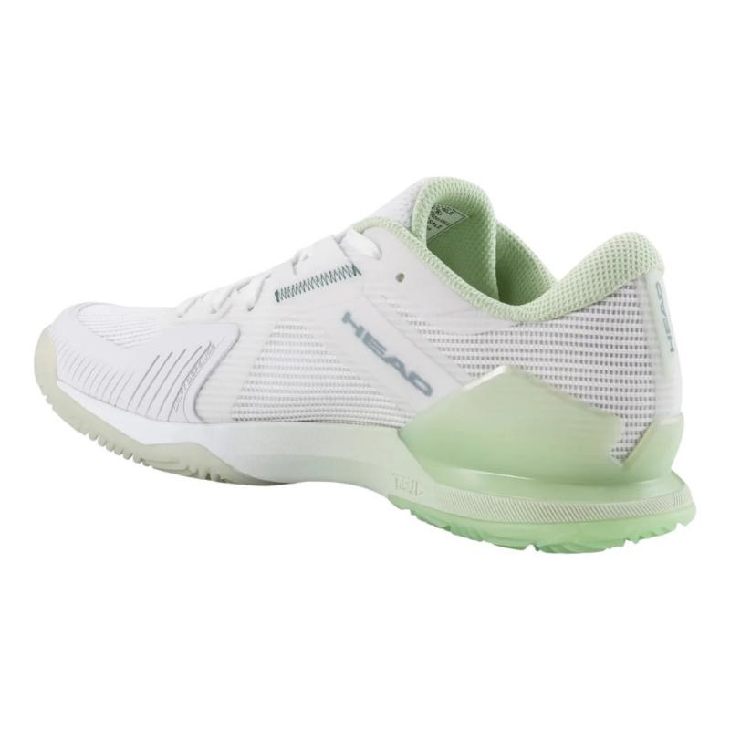 Zapatillas de Padel Head Sprint Pro 4.0 Blanco Verde Mujer
