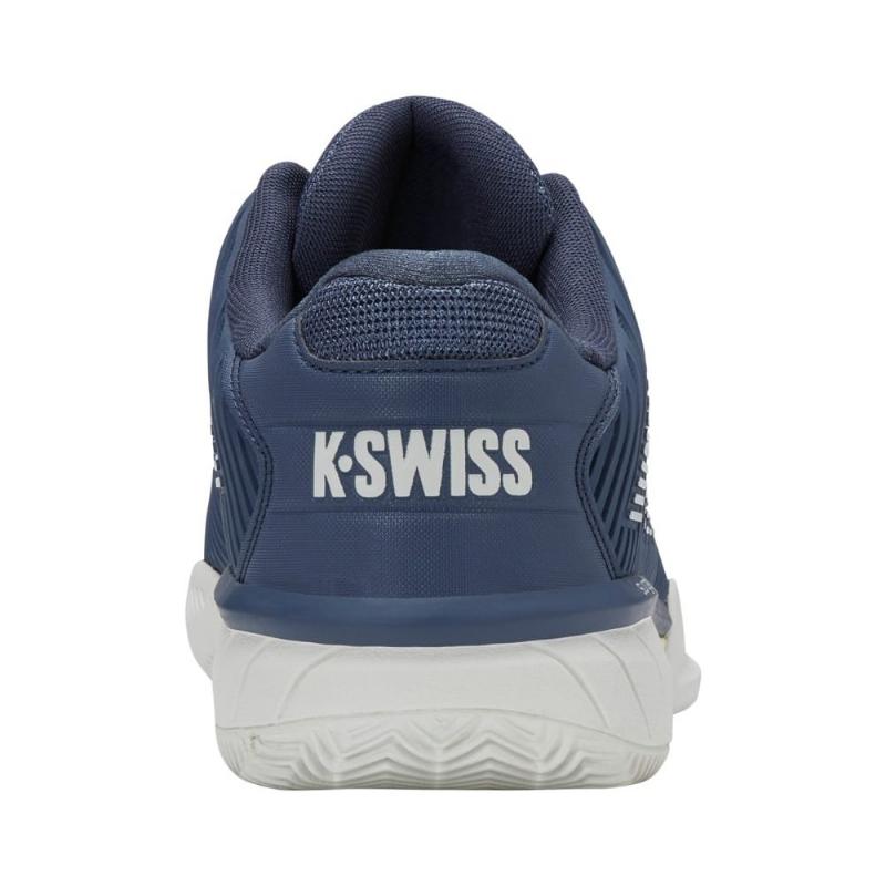 Zapatillas de Padel Kswiss Hypercourt Express 2 HB Clay Azul Indigo Blanco