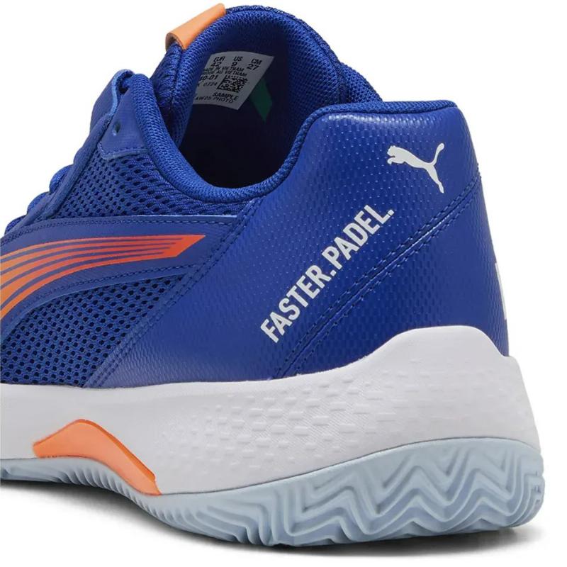 Zapatillas de Pádel de Pádel Puma Momo Gonzalez Nova Court Azul Naranja