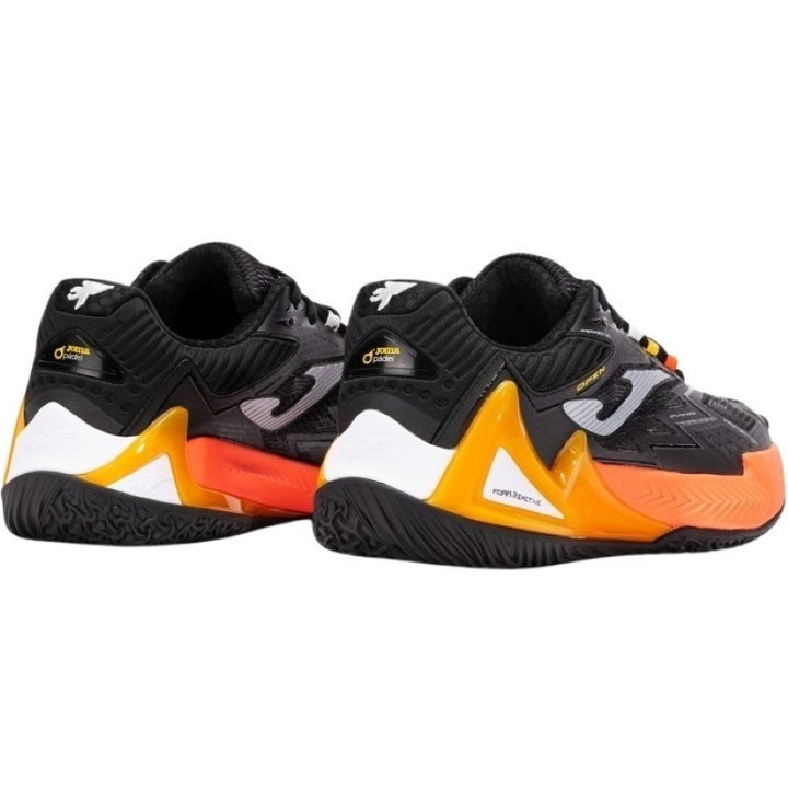 Zapatillas de Padel Joma Open 2501 Negro Naranja