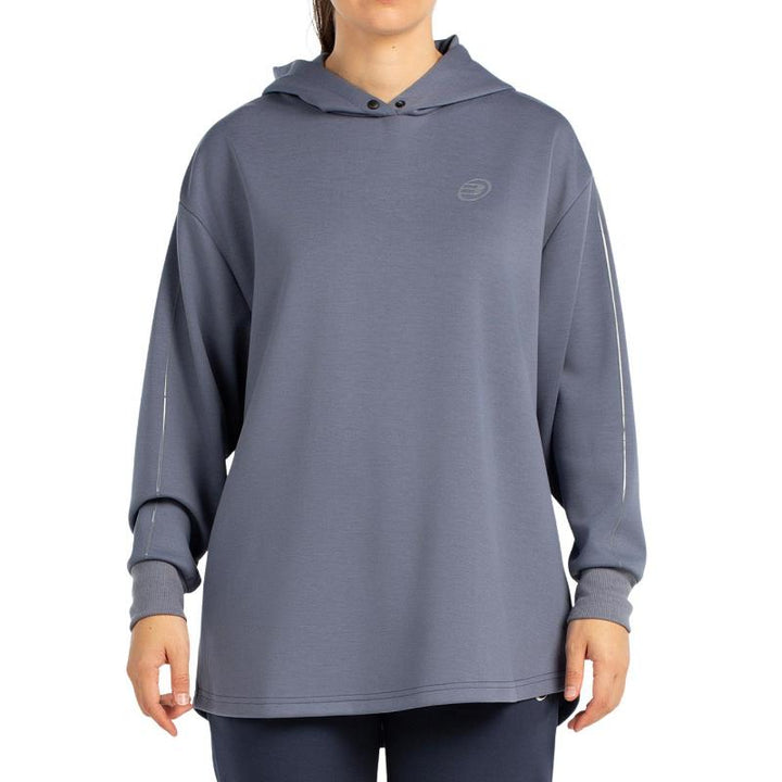 Sudadera Bullpadel Batir Azul Lavado
