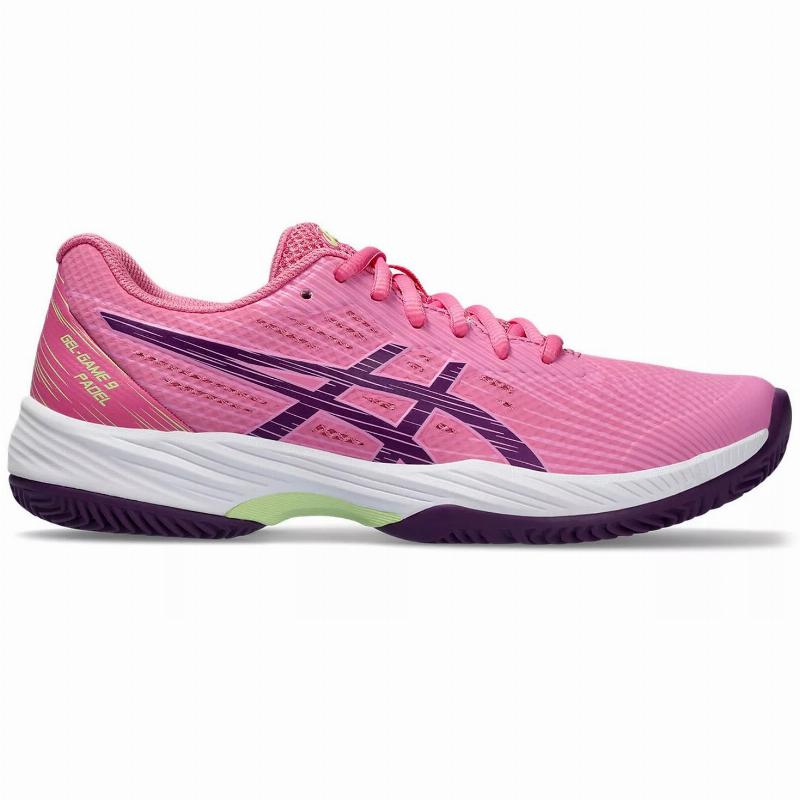 Zapatillas de Padel Asics Gel Game 9 Padel Dragon Fruit Malva Intenso Mujer