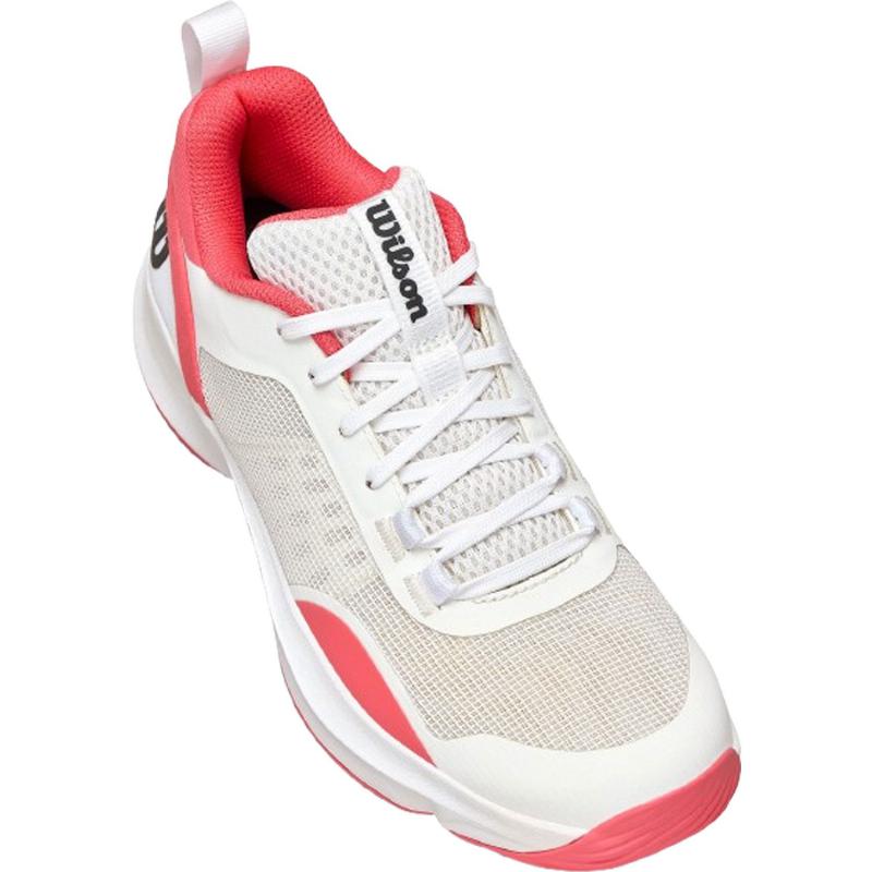 Zapatillas de Padel Wilson Hurakn Pro V2 Blanco Rosa Dubarry Mujer