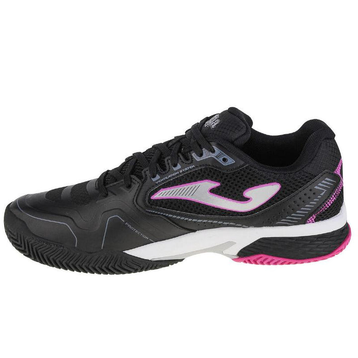 Zapatillas de Padel Joma Set 2201 Negro Fucsia Mujer