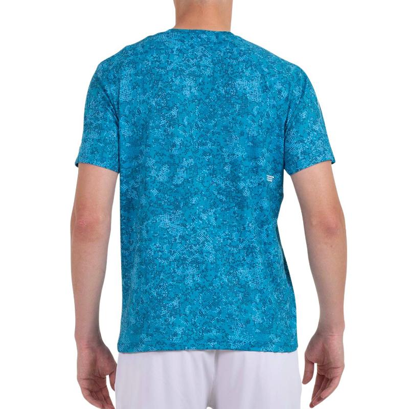 Camiseta Bullpadel Masama Verde Azulado