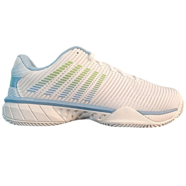 Zapatillas de Pádel de Pádel Kswiss Hypercourt Express 2 HB Clay Blanco Azul Verde Mujer
