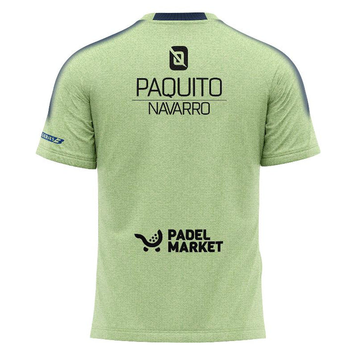 Camiseta Bullpadel Paquito Montse Verde Acido Vigore