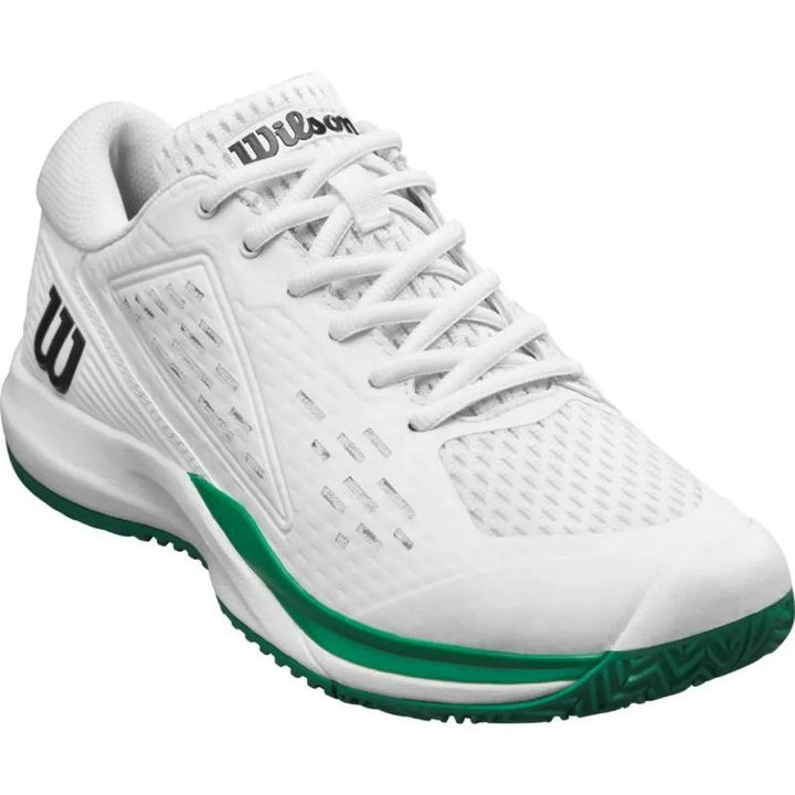 Zapatillas de Padel Wilson Rush Pro Ace Blanco Verde Junior