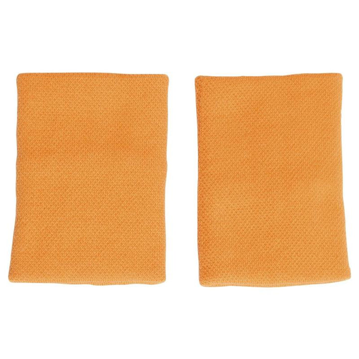 Muñequeras Adidas Naranja Blanco Grande 2 Unidades