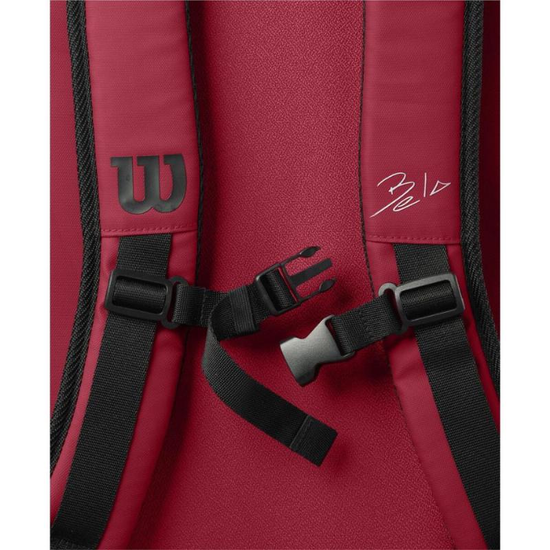 Paletero Wilson Bela Super Tour Padel Rojo