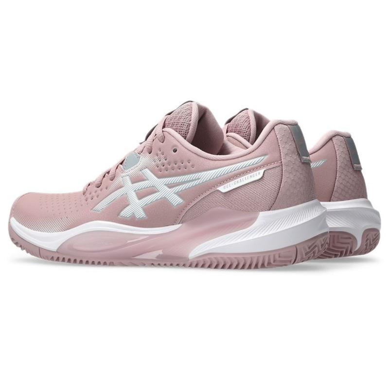 Zapatillas de Padel Asics Gel Challenger 15 Clay Rosa Gris Mujer