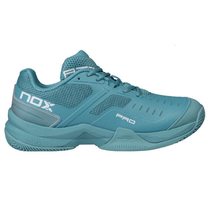 Zapatillas de Padel Nox AT10 Pro Azul Turquesa Blanco