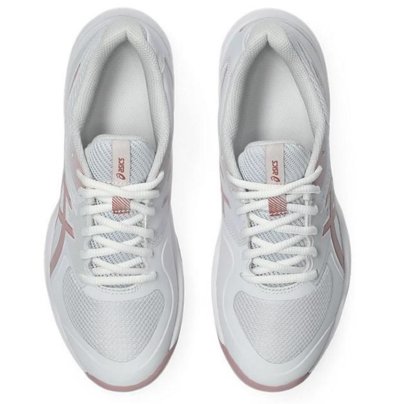 Zapatillas de Padel Asics Game FF Clay Blanco Rosa Morganita Mujer