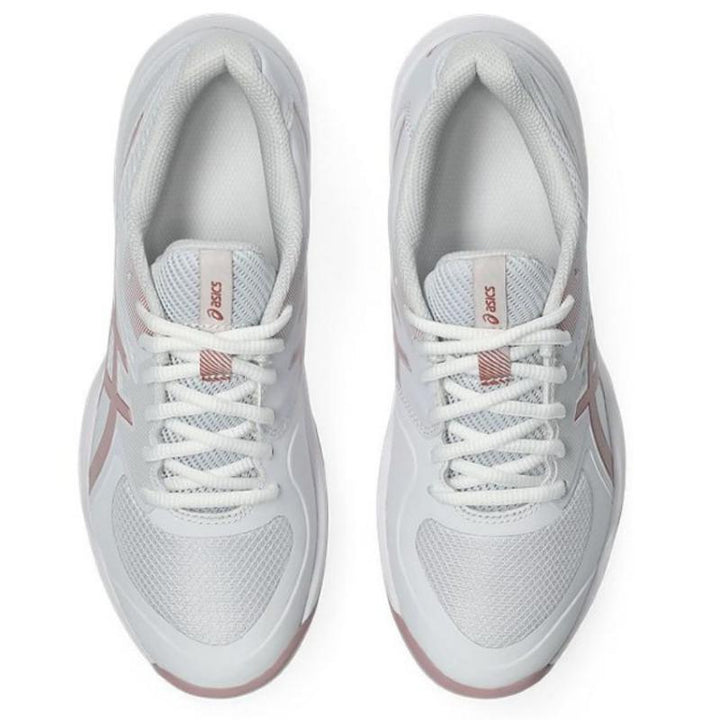 Zapatillas de Padel Asics Game FF Clay Blanco Rosa Morganita Mujer