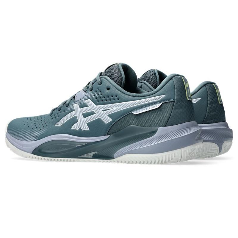 Zapatillas de Padel Asics Gel Challenger 15 Clay Verde Acero Gris