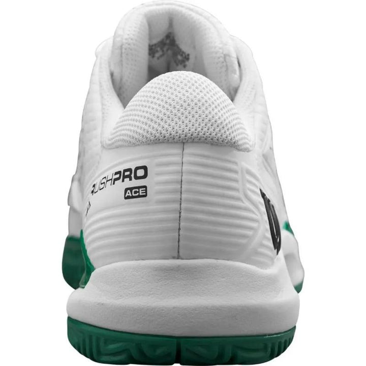 Zapatillas de Padel Wilson Rush Pro Ace Blanco Verde Junior
