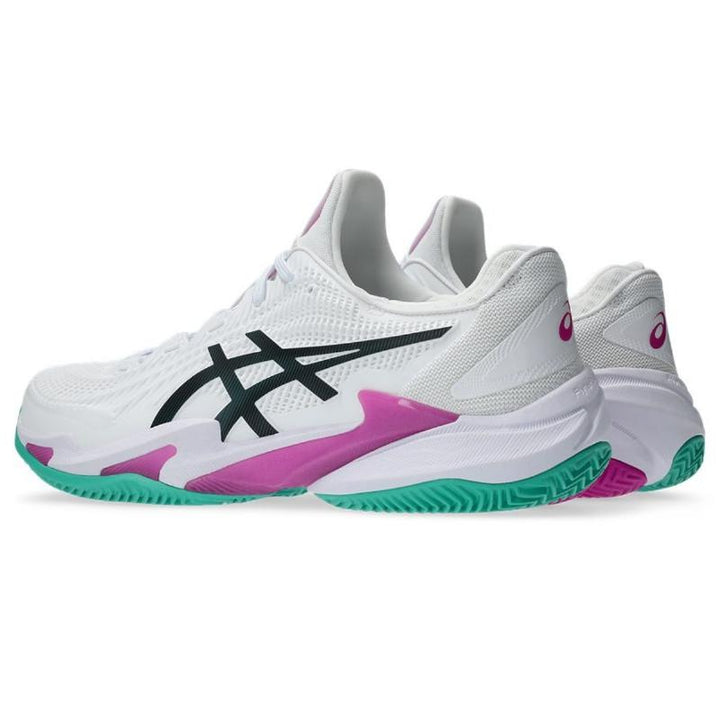 Zapatillas de Padel Asics Court FF 3 Clay Blanco Rosa Sakura