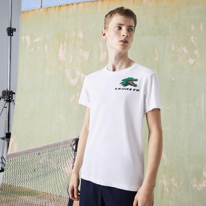Camiseta Lacoste Sport Tennis Blanco