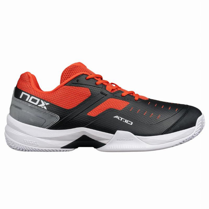 Zapatillas de Padel Nox AT10 Pro Negro Rojo