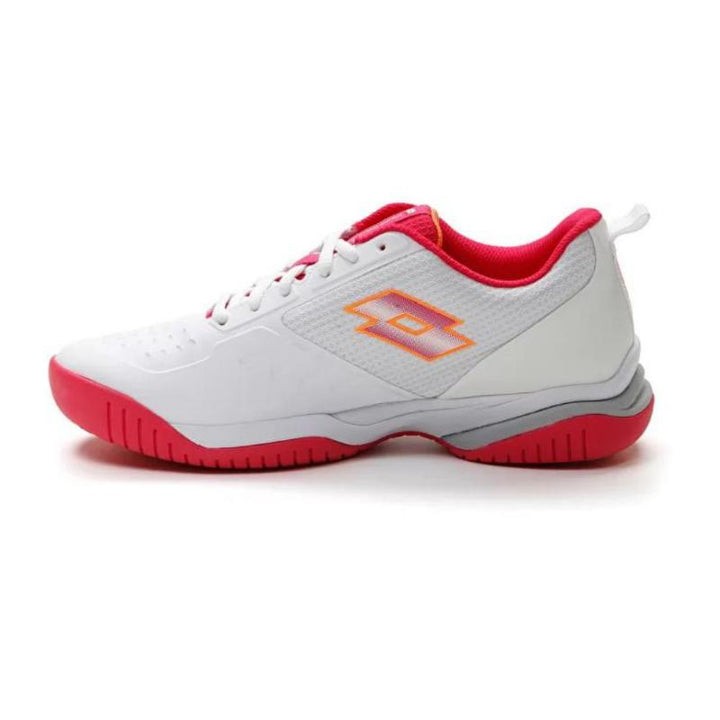 Zapatillas de Pádel de Pádel Lotto Superrapida 400 V Blanco Rosa Mujer