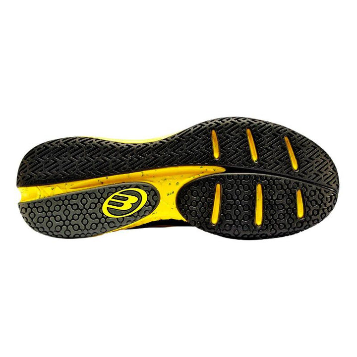 Zapatillas de Padel Bullpadel Ionic 24I Negro Amarillo