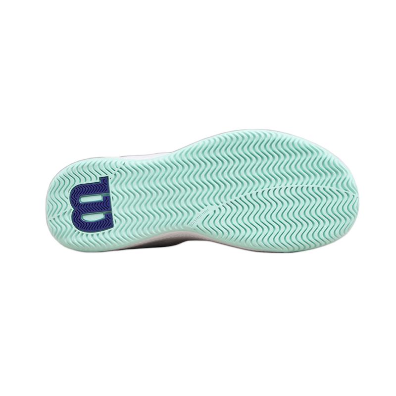 Zapatillas de Pádel de Pádel Wilson Intrigue Lite Blanco Aguamarina Mujer