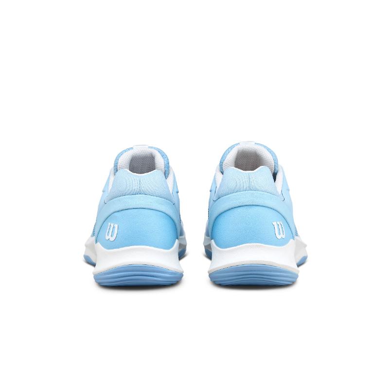 Zapatillas de Padel Wilson Hurakn Pro V2 Azul Claro Blanco Mujer
