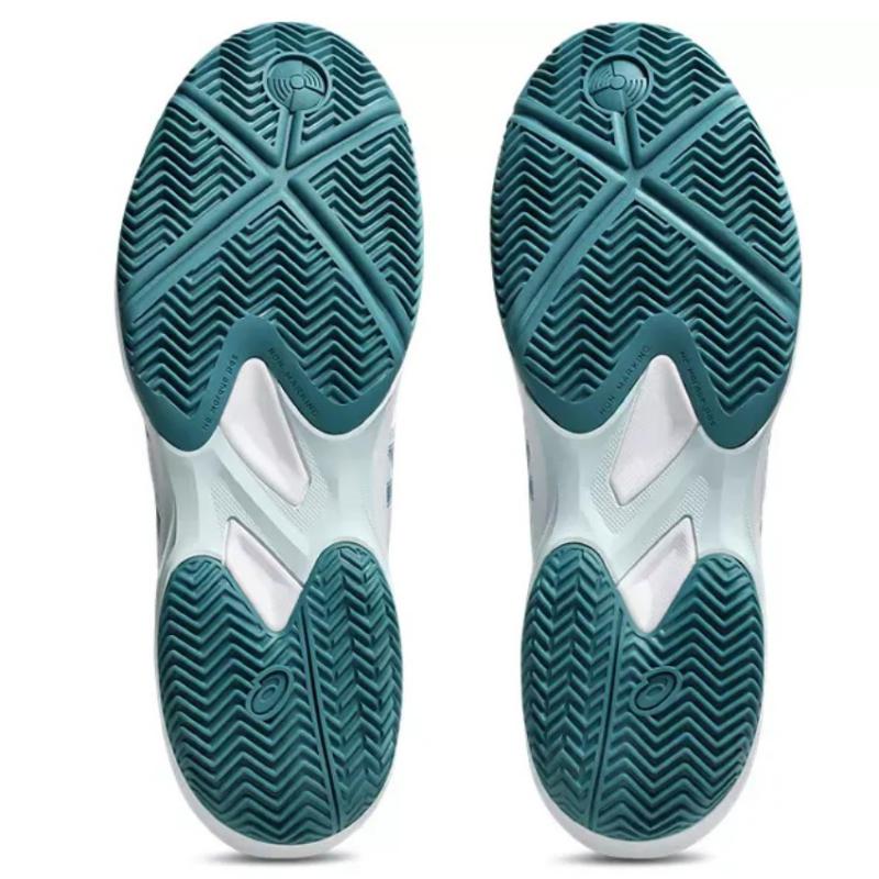 Zapatillas de Padel Asics Game FF Padel Blanco Verde Claro