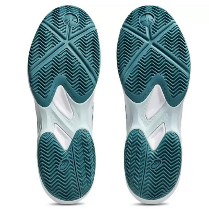 Zapatillas de Padel Asics Game FF Padel Blanco Verde Claro